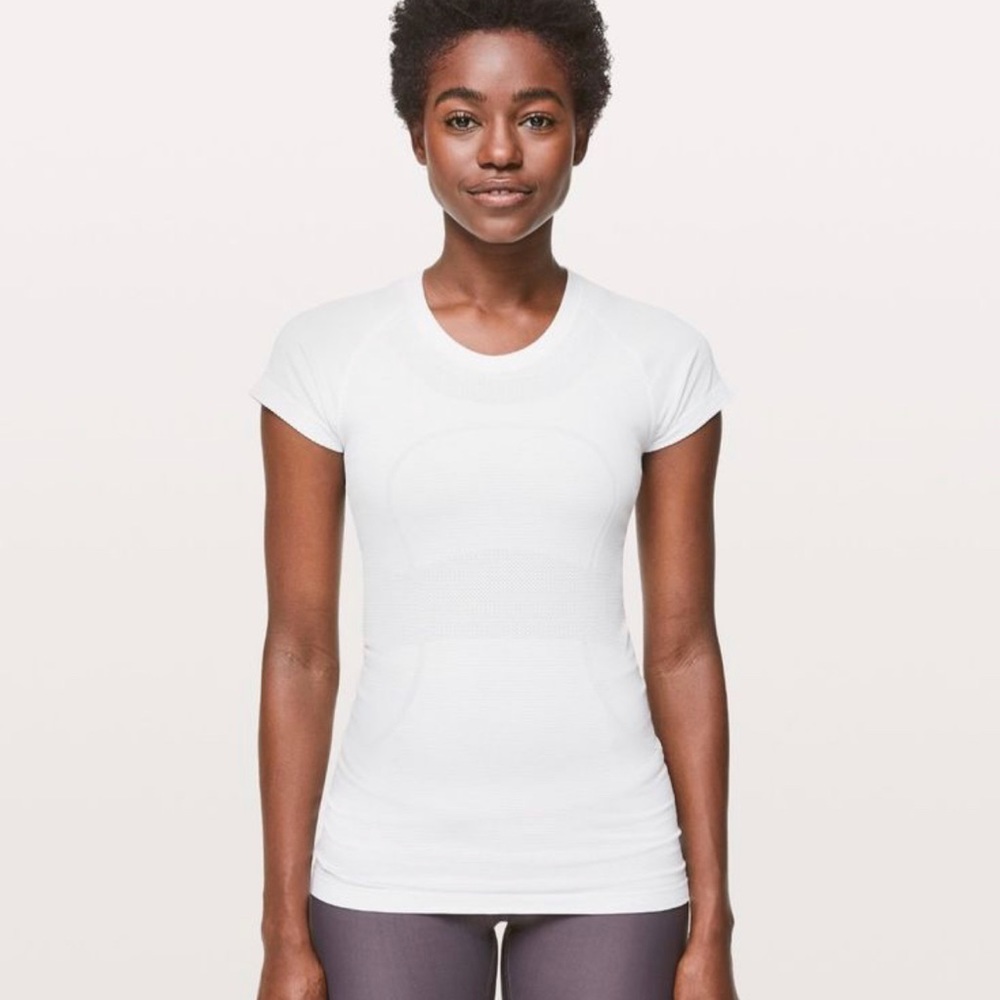 Lululemon Swiftly Tech Short Sleeve Crew white